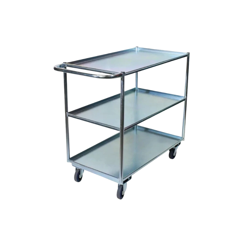 3 Tier Warehouse Stock Picking Trolley - Large Spode 2 Tier Warehouse Stock Picking Trolley (Large)