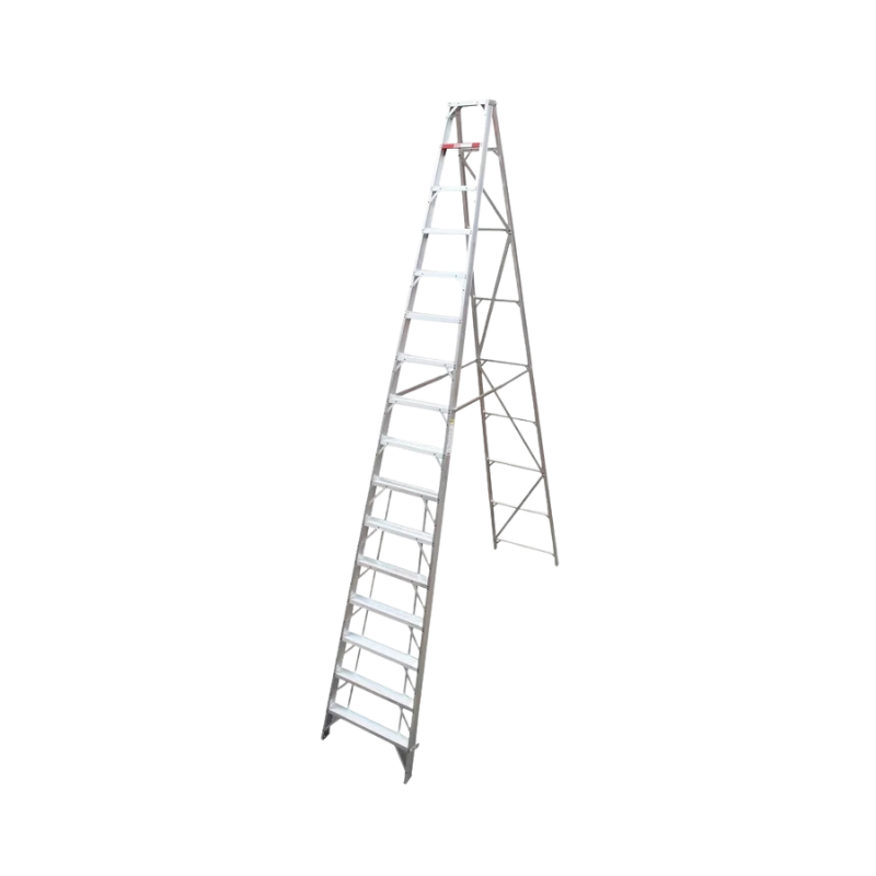 Heavy Duty A-Frame Aluminium Ladder – 4800mm Spode Heavy Duty A-Frame Aluminium Ladder 4800mm