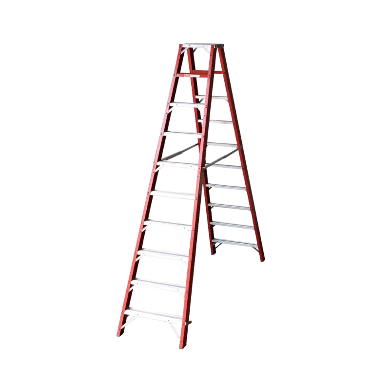 Industrial Duty A-Frame Double-Sided Fully Fibreglass Ladder – 3000 mm Spode Industrial Duty A Frame Double Sided Fully Fibreglass Ladder 3000mm