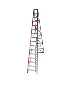 Spode Industrial Duty A-Frame Fully Fibreglass Ladder Step Ladder 4200mm