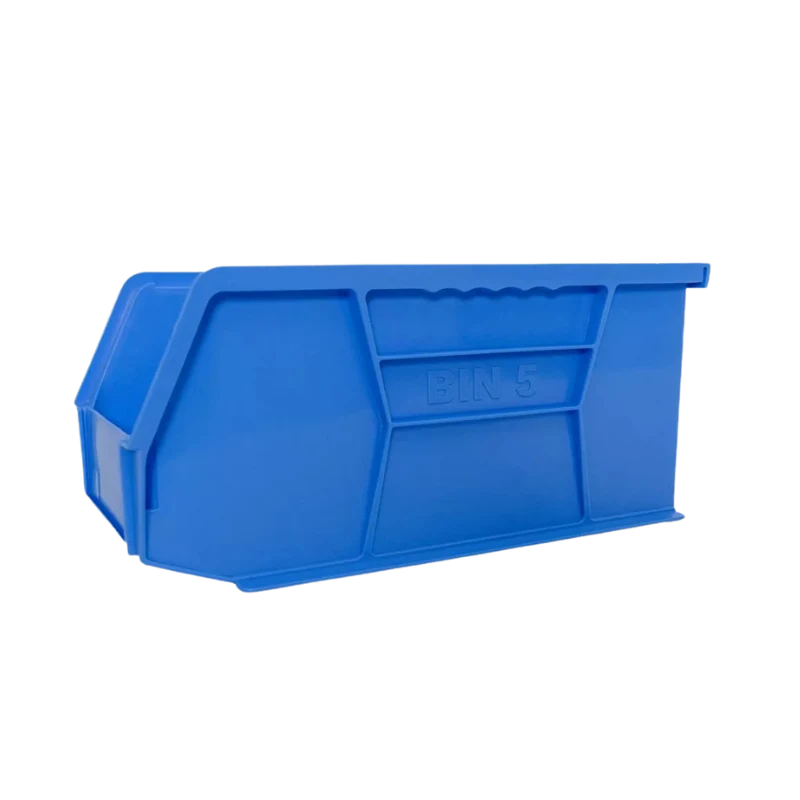 Plastic Store Bins Store bin size 5 blue